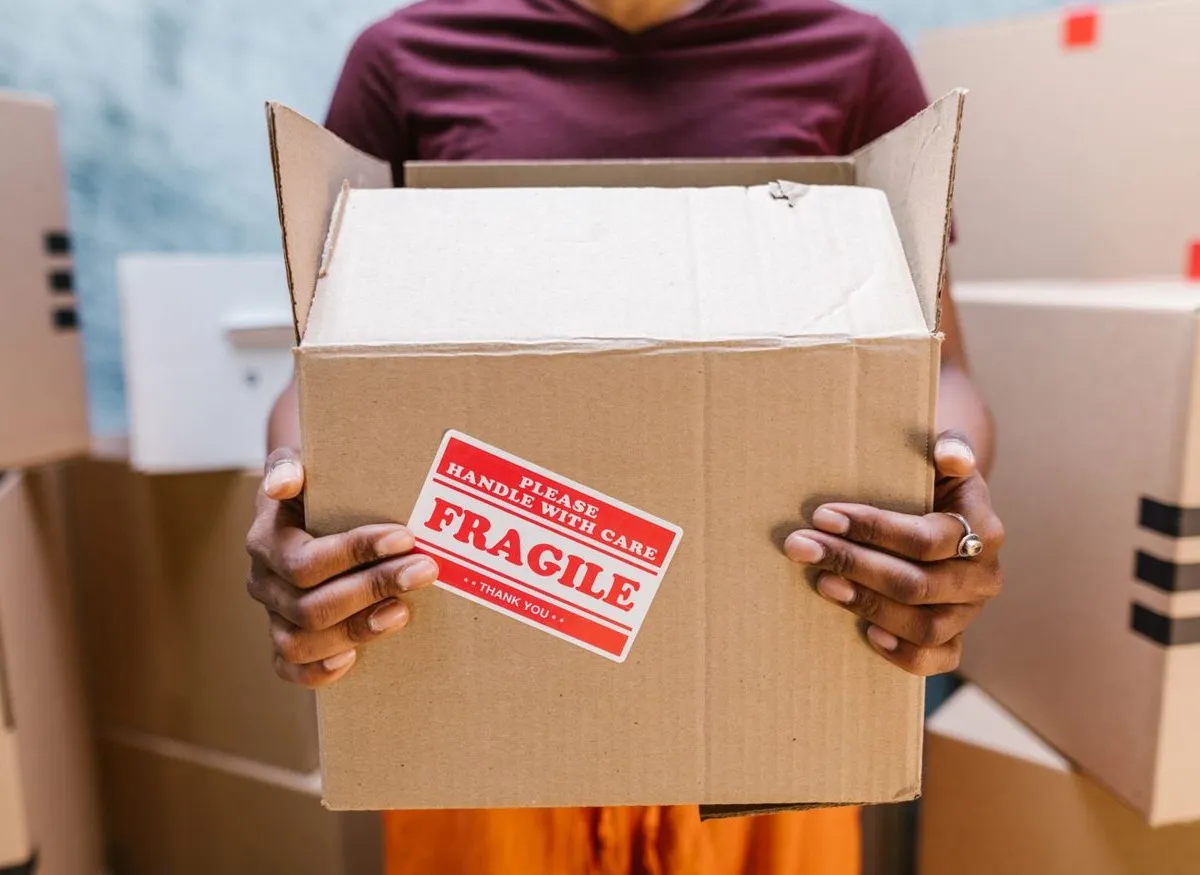 Packing Fragile Items: Crockery, Glassware, TV and Mirrors